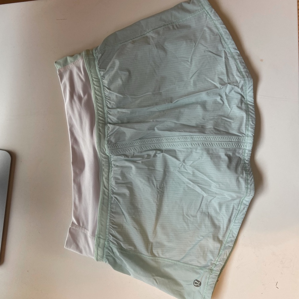 Lululemon Sea Foam Green Tennis Skirt Size 6